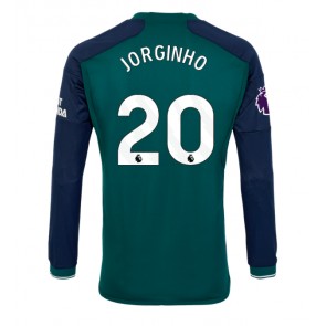 Arsenal Jorginho Frello #20 Replica Third Stadium Shirt 2023-24 Long Sleeve